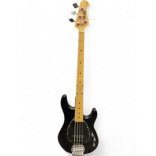 Used Sterling by Music Man Sub 4 Black Electric Bass Guitar Black