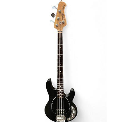 Used Sterling by Music Man Sub 4 Black Electric Bass Guitar