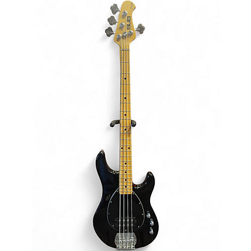 Used Sterling by Music Man Sub 4 Black Electric Bass Guitar Black