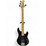 Used Sterling by Music Man Sub 4 Black Electric Bass Guitar Black
