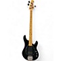 Used Sterling by Music Man Sub 4 Black Electric Bass Guitar Black