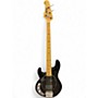 Used Sterling by Music Man Sub 4 Black Electric Bass Guitar Black