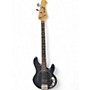 Used Sterling by Music Man Sub 4 Black Electric Bass Guitar Black