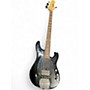 Used Sterling by Music Man Sub 4 Black Electric Bass Guitar Black