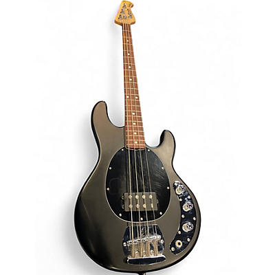 Used Sterling by Music Man Sub 4 Black Electric Bass Guitar