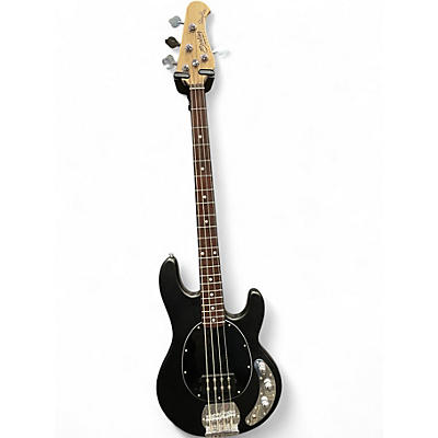 Used Sterling by Music Man Sub 4 Black Electric Bass Guitar