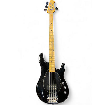 Used Sterling by Music Man Sub 4 Black Electric Bass Guitar