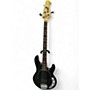 Used Sterling by Music Man Sub 4 Black Electric Bass Guitar Black
