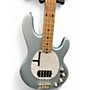 Used Sterling by Music Man Sub 4 FIREBURST SILVERMIST Electric Bass Guitar FIREBURST SILVERMIST