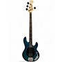 Used Sterling by Music Man Sub 4 Flat Blue Electric Bass Guitar Flat Blue