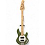 Used Sterling by Music Man Sub 4 Green Electric Bass Guitar Green