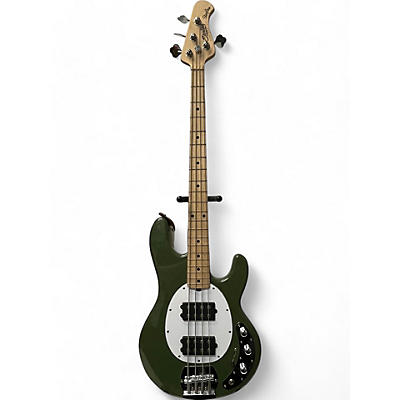 Sterling by Music Man Used Sterling by Music Man Sub 4 HH Green Electric Bass Guitar