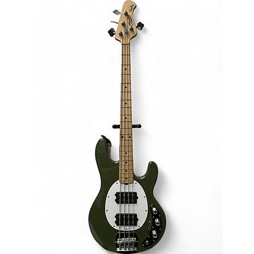 Sterling by Music Man Used Sterling by Music Man Sub 4 HH Green Electric Bass Guitar Green