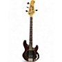 Used Sterling by Music Man Sub 4 Mahogany Electric Bass Guitar Mahogany