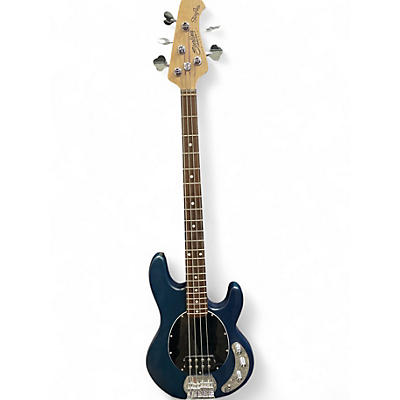 Used Sterling by Music Man Sub 4 Midnitght Blue Electric Bass Guitar