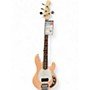 Used Sterling by Music Man Sub 4 Pink Electric Bass Guitar Pink