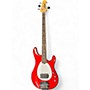 Used Sterling by Music Man Used Sterling by Music Man Sub 4 Red Electric Bass Guitar Red