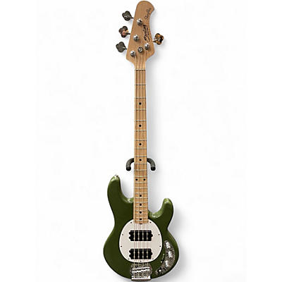 Used Sterling by Music Man Sub 4 Royal Olive Electric Bass Guitar