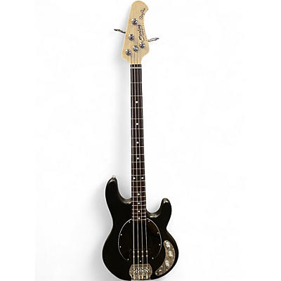 Used Sterling by Music Man Sub 4 Satin Black Electric Bass Guitar