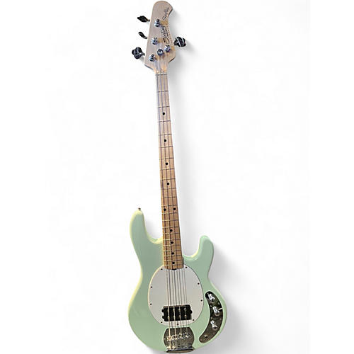 Used Sterling by Music Man Sub 4 Seafoam Green Electric Bass Guitar Seafoam Green