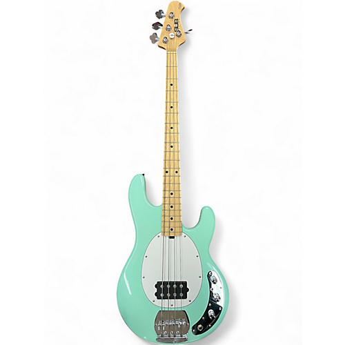 Used Sterling by Music Man Sub 4 Seafoam Green Electric Bass Guitar Seafoam Green