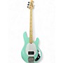 Used Sterling by Music Man Sub 4 Seafoam Green Electric Bass Guitar Seafoam Green