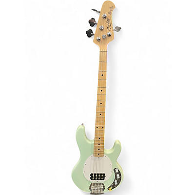 Used Sterling by Music Man Sub 4 Seafoam Green Electric Bass Guitar
