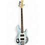 Used Sterling by Music Man Sub 4 Silver Electric Bass Guitar Silver