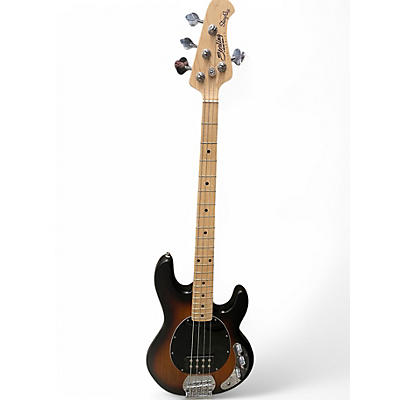 Used Sterling by Music Man Sub 4 Tobacco Burst Electric Bass Guitar
