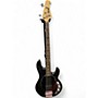 Used Sterling by Music Man Sub 4 Trans Black Electric Bass Guitar Trans Black