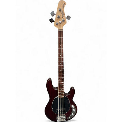 Used Sterling by Music Man Sub 4 Walnut Electric Bass Guitar