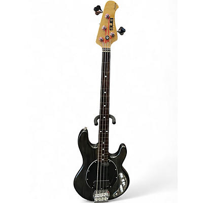 Used Sterling by Music Man Sub 4 black Electric Bass Guitar