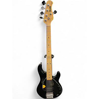 Used Sterling by Music Man Sub 5 Black Electric Bass Guitar