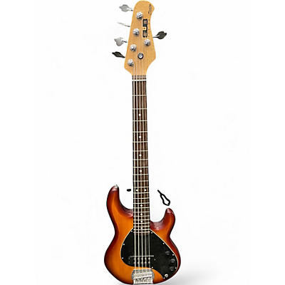 Used Sterling by Music Man Sub 5 Sunburst Electric Bass Guitar