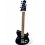 Used Sterling by Music Man Sub AX3 Axis BLUE Solid Body Electric Guitar BLUE