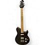 Used Sterling by Music Man Sub AX3 Axis Black Solid Body Electric Guitar Black