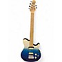 Used Sterling by Music Man Sub AX3 Axis Blue Fade Solid Body Electric Guitar Blue Fade