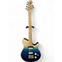 Used Sterling by Music Man Sub AX3 Axis GREY BLUE GRADIENT Solid Body Electric Guitar GREY BLUE GRADIENT