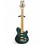 Used Sterling by Music Man Sub AX3 Axis Ocean Turquoise Solid Body Electric Guitar Ocean Turquoise
