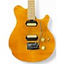 Used Sterling by Music Man Sub AX3 Axis Trans Gold Solid Body Electric Guitar Trans Gold