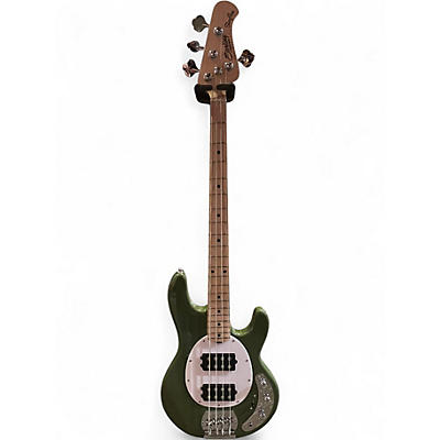 Used Sterling by Music Man Sub STINGRAY RAY4HH OLIVE Electric Bass Guitar