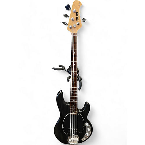 Used Sterling by Music Man Sub Series Bass Black Electric Bass Guitar Black