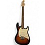 Used Sterling by Music Man Sub Series Cutlass Sunburst Solid Body Electric Guitar Sunburst