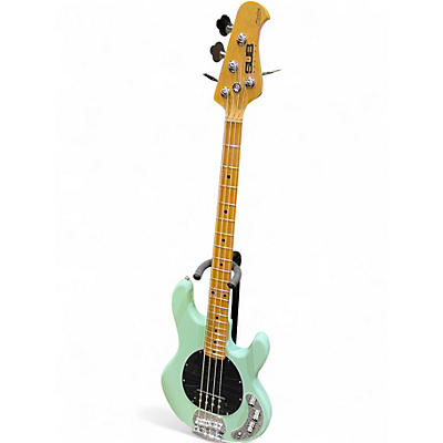 Used Sterling by Music Man Sub Series Sea Foam Green Electric Bass Guitar