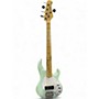 Used Sterling by Music Man Sub Series StingRay 5 Mint Green Electric Bass Guitar Mint Green