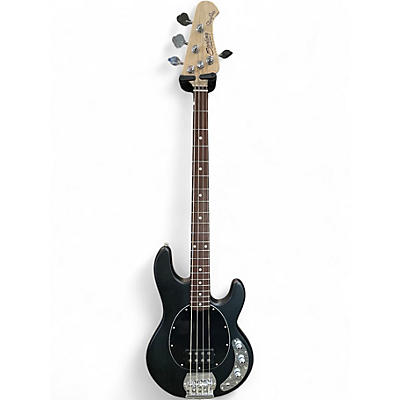 Used Sterling by Music Man Sub Series StingRay Black Electric Bass Guitar