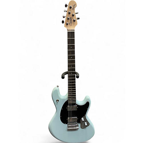 Used Sterling by Music Man Sub Series StingRay Daphne Blue Solid Body Electric Guitar Daphne Blue