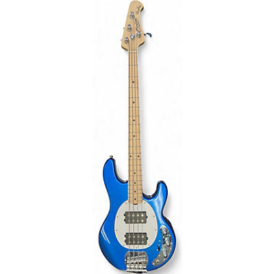 Sterling by Music Man Used Sterling by Music Man Sub Series Stingray Blue Electric Bass Guitar