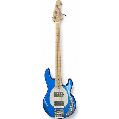 Sterling by Music Man Used Sterling by Music Man Sub Series Stingray Blue Electric Bass Guitar Blue