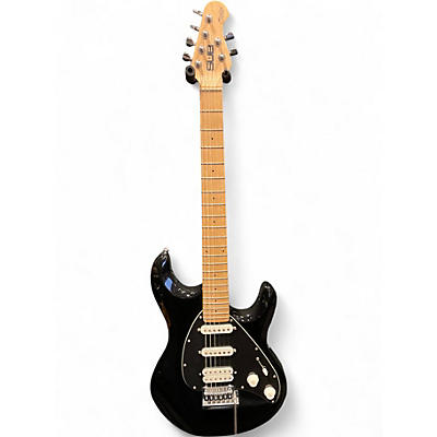 Used Sterling by Music Man Sub Silo 3 Black Solid Body Electric Guitar